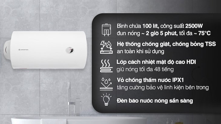 Các ứng dụng của bình nóng lạnh dung tích lớn