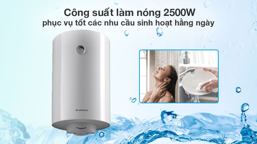 Lợi ích của bình nóng lạnh dung tích lớn