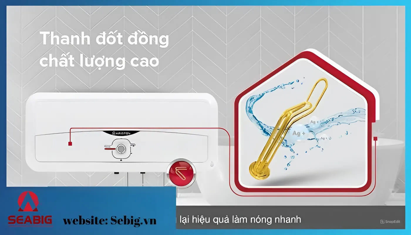 Giới thiệu bình nóng lạnh ariston